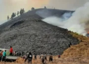 Kawasan Wisata Gunung Bromo ditutup imbas kebakaran pada blok Savana Watangan